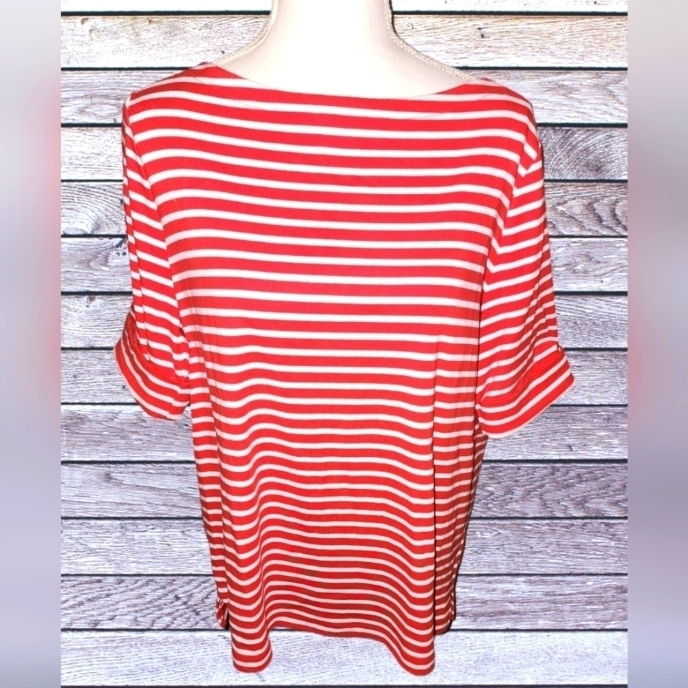 LaurRalph Lauren Boat Neck Top